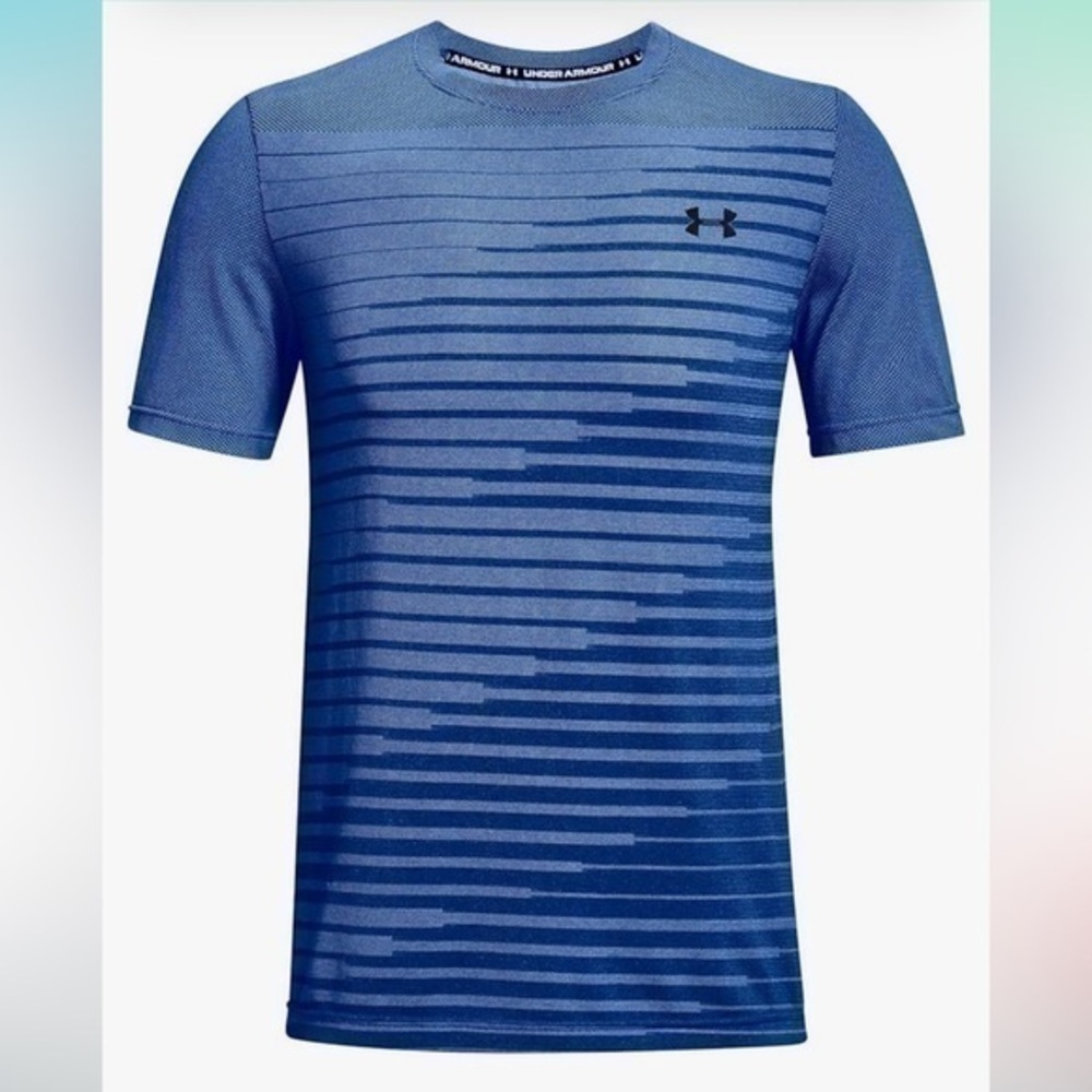 Under Armor men's seamless fade short sleeve athletic T-shirt